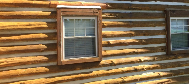 Log Home Whole Log Replacement  Warren County, Georgia